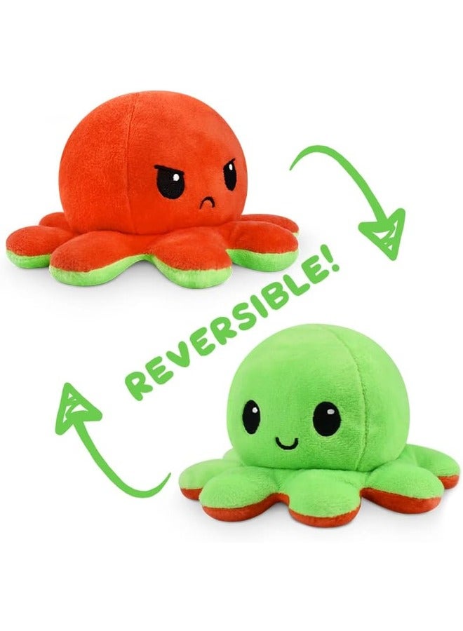 Happy And sad Different Expression Octopus Plush Toy perfect for describing mood