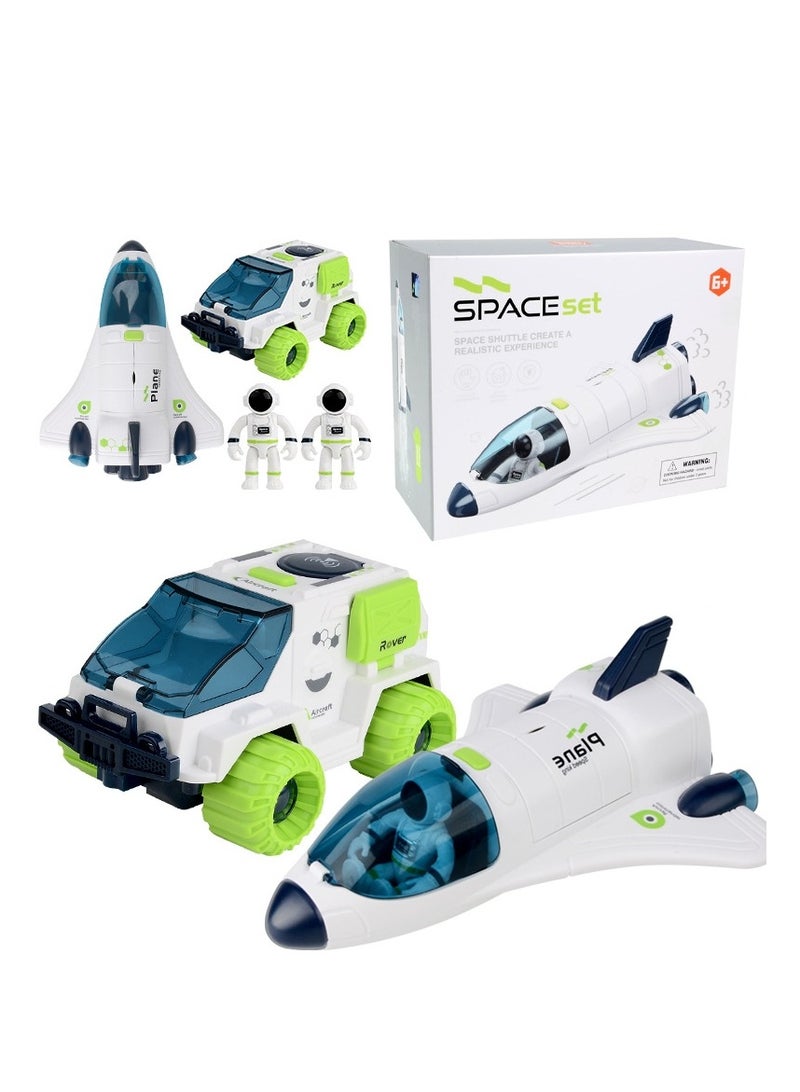 Rocket Ship Toys for Kids with Space Shuttle, Astronaut FiguresToys and Space Rover