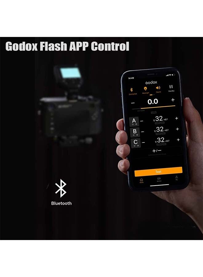 Godox XProII XProII-C XProIIC TTL 2.4G Wireless Flash Trigger for Canon Cameras, HSS 1/8000s, GodoxPhoto APP Control, New Hotshoe Locking, Modeling Light, Zoom Setting Control (XPro Xpro-C Version 2)