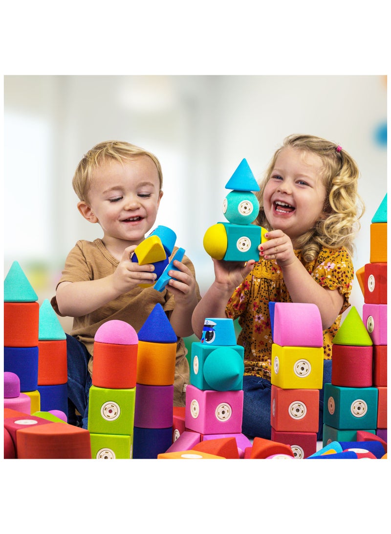 BLOCKAROO MAGNETIC FOAM BLOCKS 50-PIECE BUILDER SET