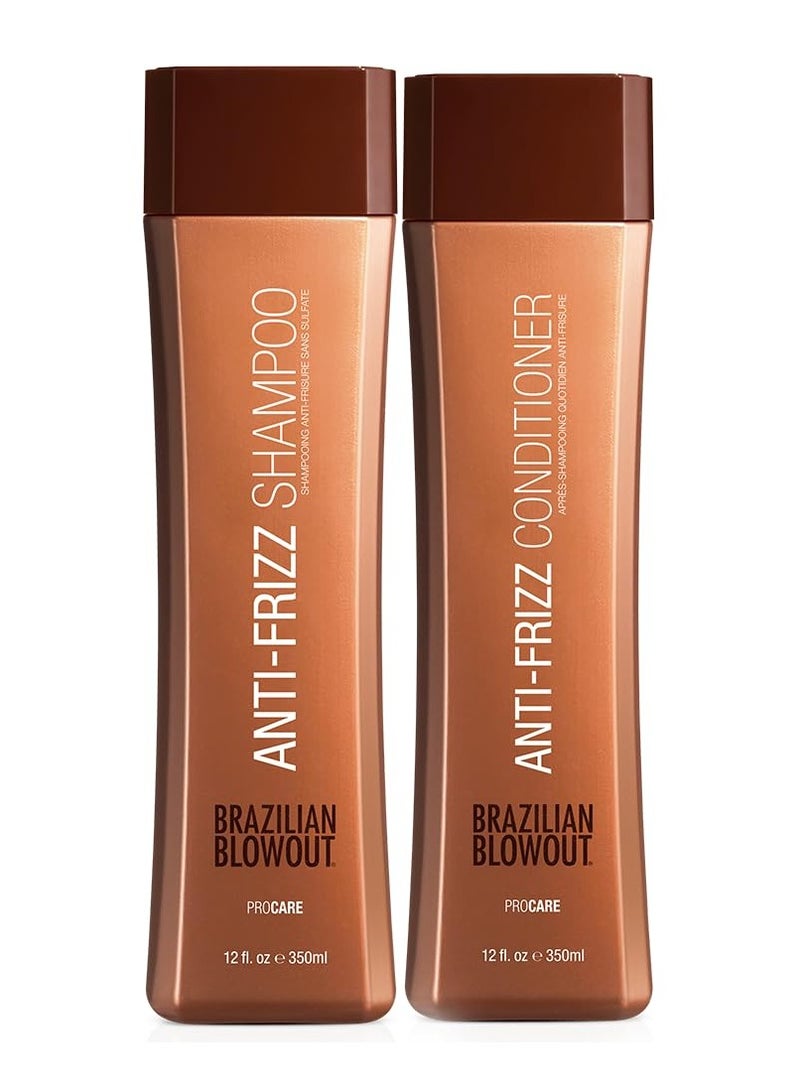 Brazilian Blowout Anti-Frizz Shampoo & Conditioner,2 count (Pack of 1)