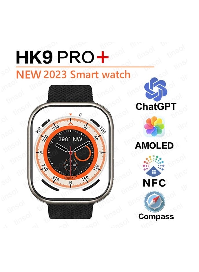 HK9 PRO+ AMOLED Smartwatch