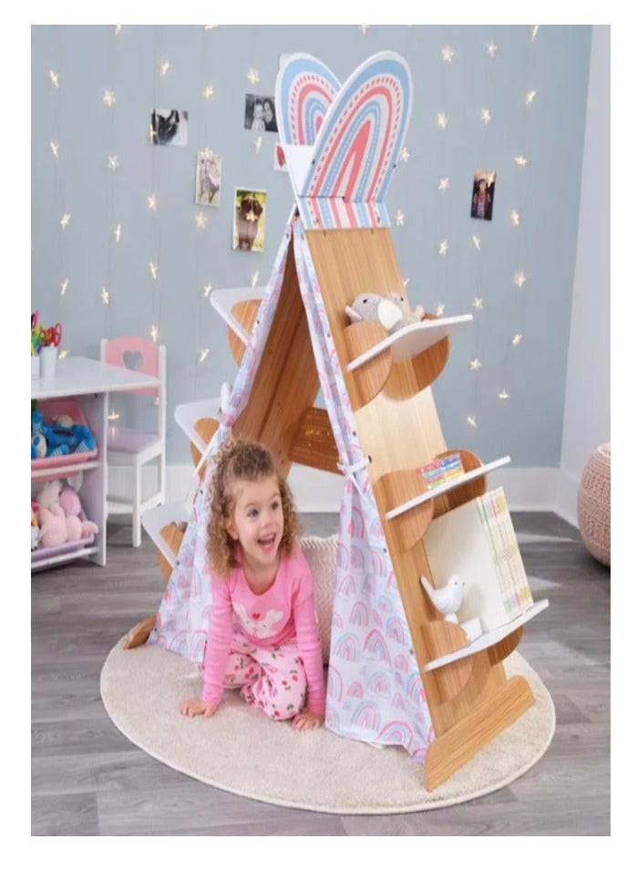 Book Nook Tent with Shelves