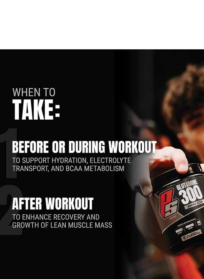 ProSupps Glutamine 300 Amino Acid 300g 60 Serving
