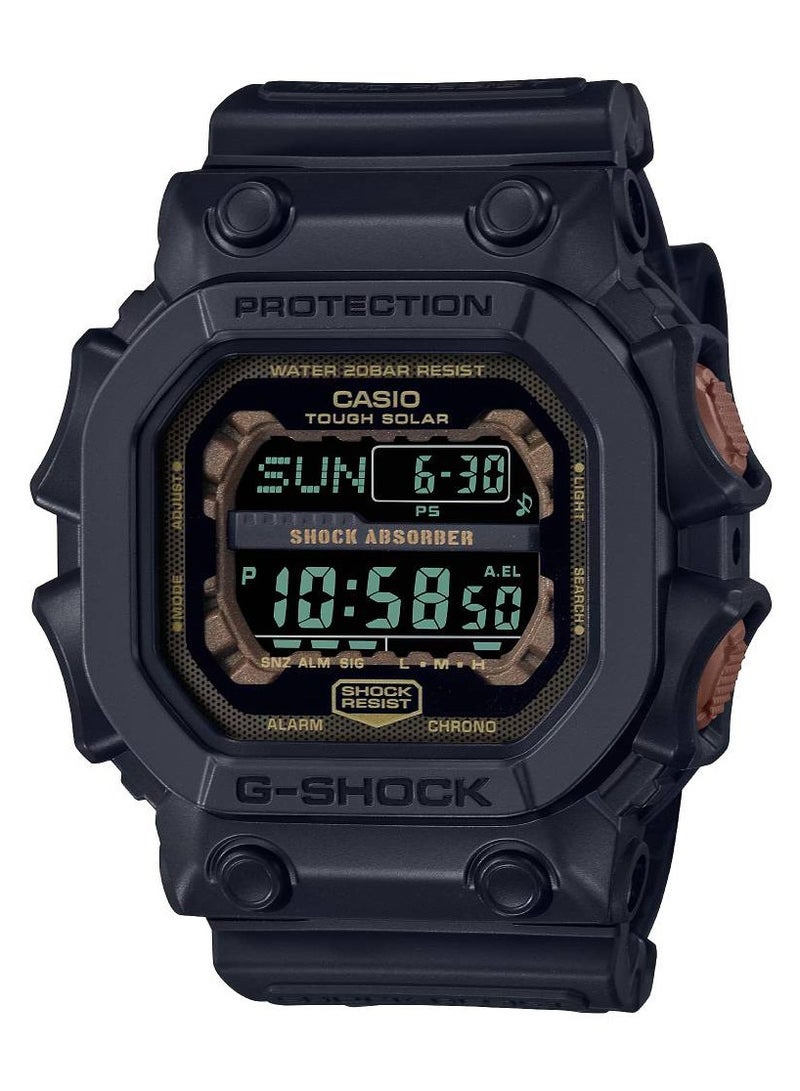 Men's Digital Hexagon Shape Resin Wrist Watch GX-56RC-1DR - 53.6 Mm