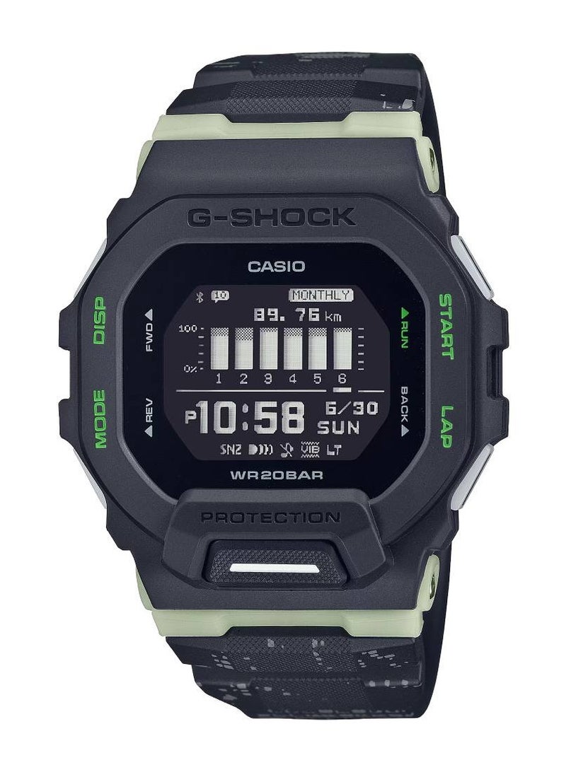 G-Shock Digital Resin Band Watch GBD-200LM-1DR
