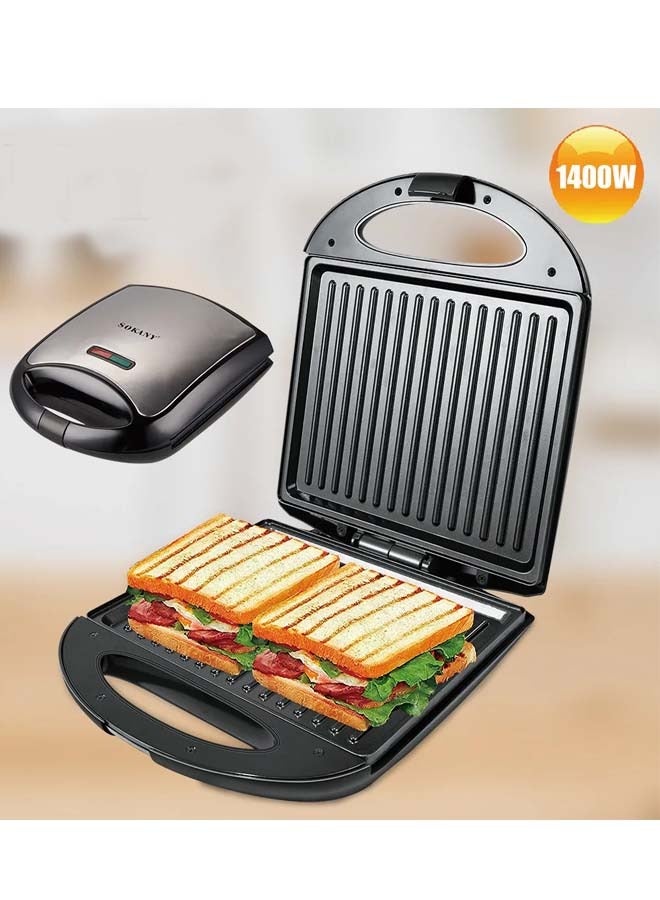 Multifunctional Sandwich Maker Small Waffle Toaster Household