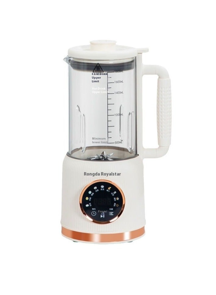 Multifunctional heater Blender，Juice and Smoothies and soybean milk with 1800ml Glass Jar
