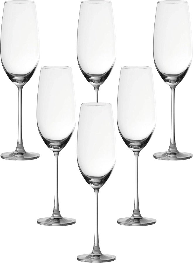 Ocean Madison Red Wine Glass, Set Of 6, Clear, 425 Ml, 015R15, Cabernet Sauvignon Glass, Bordeaux Glass, Red Wine Glass, White Wine Glass, Stemmed Wine Glass, Wine Sipper