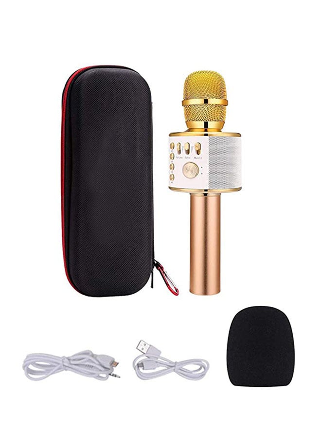 Bluetooth Handheld Karaoke Speaker Microphone with Case and Accessories ANY115 Multicolour