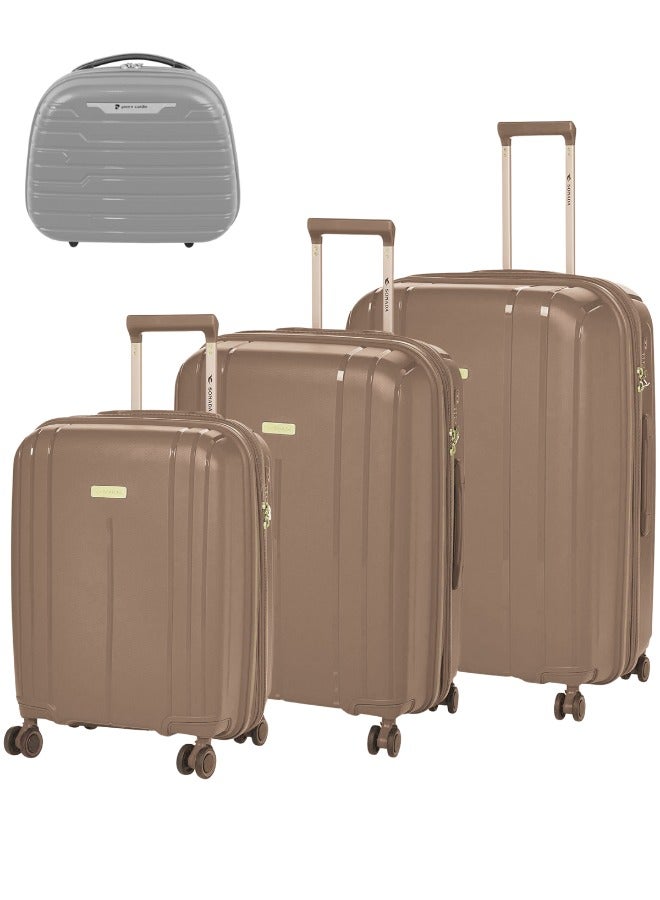 Unbreakable Luggage Set of 4,Spinner Wheels