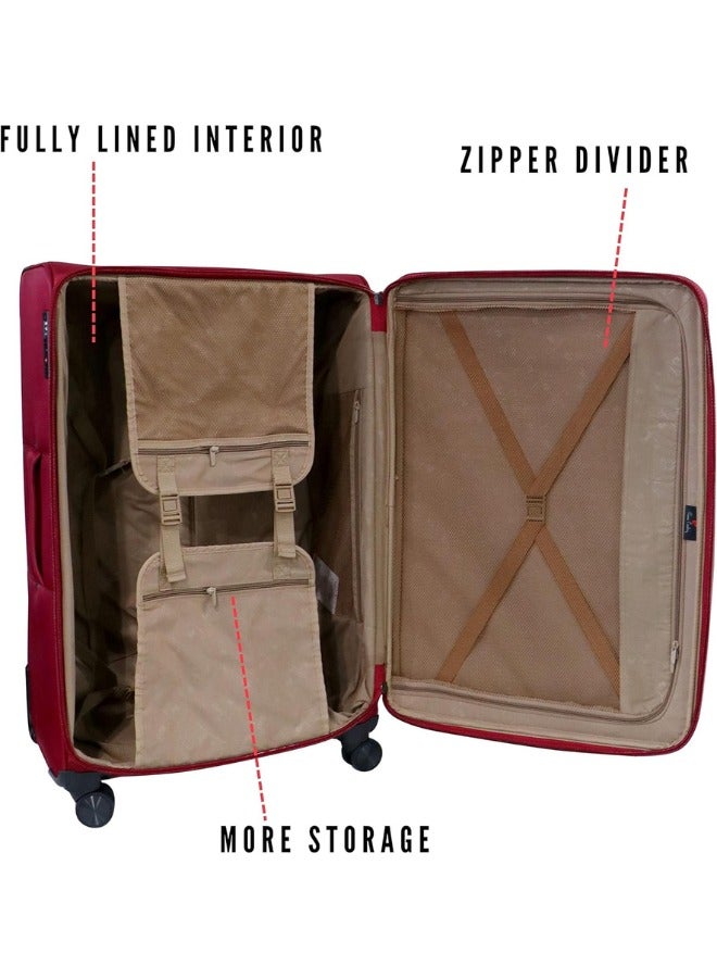 Softside Luggage Uster  Set of 3