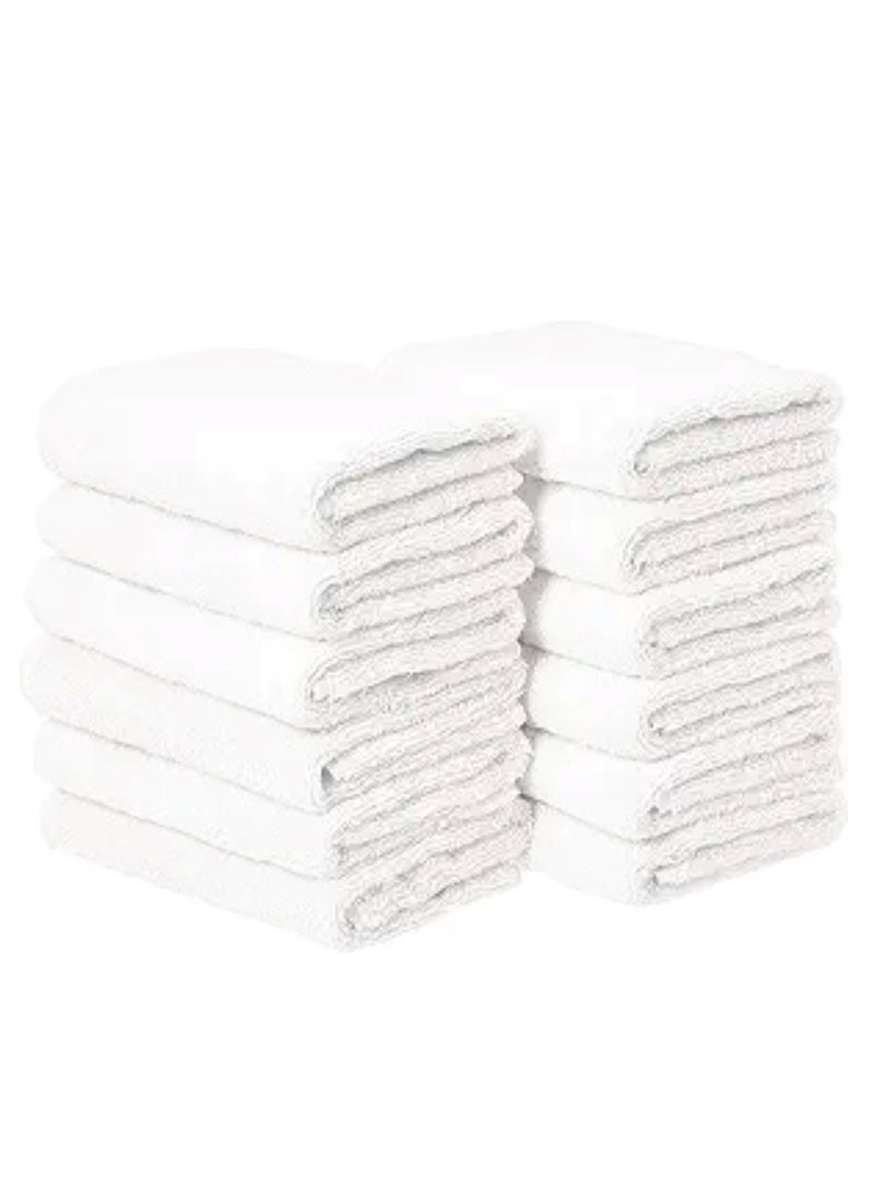 Premium Cotton Towel Set 10 pcs Hand Towel, Bath Towel, Quick Dry, Breathable & Highly Absorbent Towels, Ultra Soft Towels Ideal for Daily Use