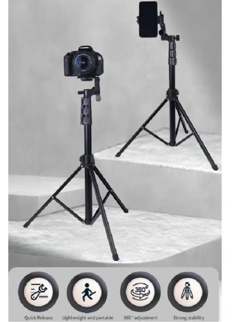 Jmary KP-2206 Multi-functional Adjustable Portable Camera Tripod, Black