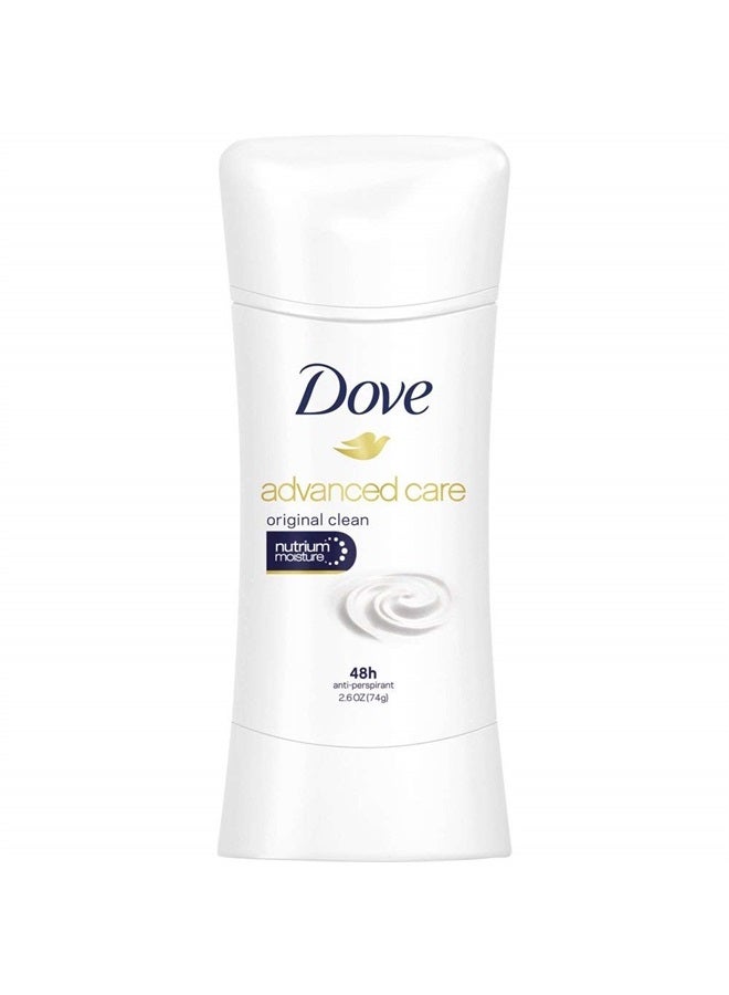 Advanced Care Original Clean Antiperspirant Deodorant, 2.6 Ounce - 12 per case.