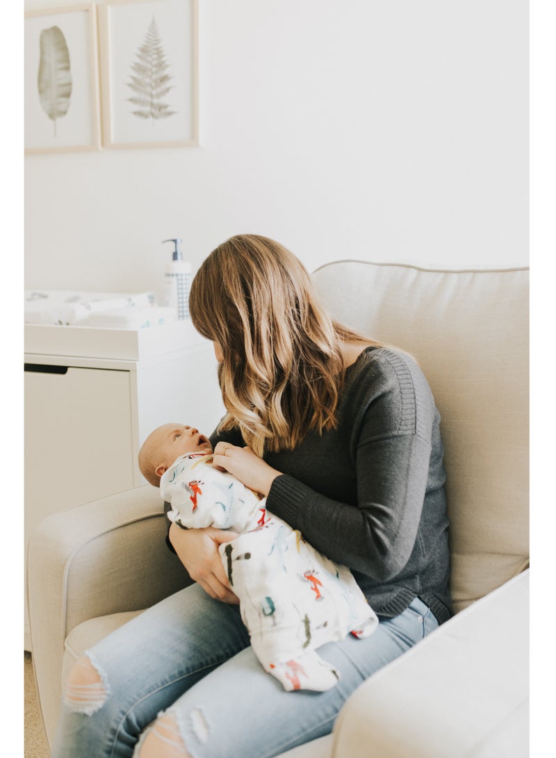 Deluxe Muslin Swaddle  Single Air Show