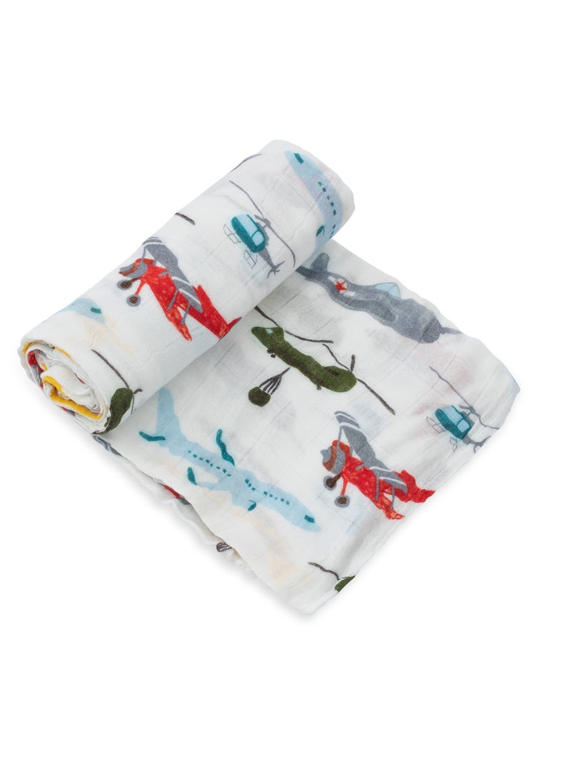 Deluxe Muslin Swaddle  Single Air Show