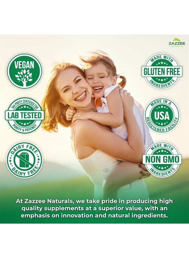 USDA Organic Vitex, 500 mg Strength, 120 Vegan Capsules, 4 Month Supply, Standardized and Concentrated 4X Extract, Whole USDA Certified Organic Chaste Berry, All-Natural and Non-GMO