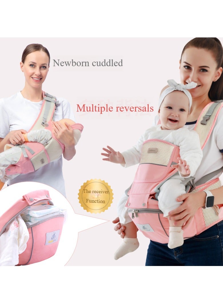 Baby carrier, multi-functional comfortable design hoodie, breathable baby stool