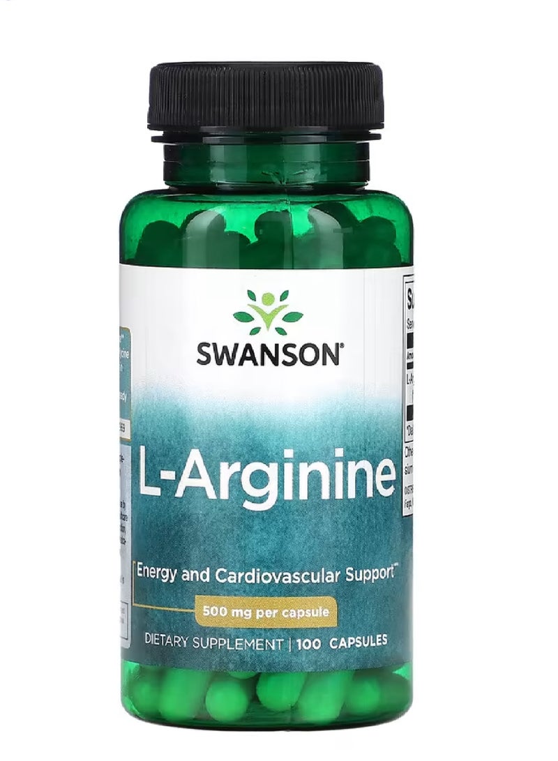 L- Arginine 100 Capsules
