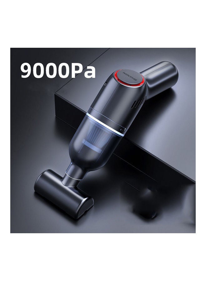 Vehicle Wireless High-Power Hold Mini Portable 9000 Pa Vacuum Cleaner 150 ml 120 W PSWZ406 Black