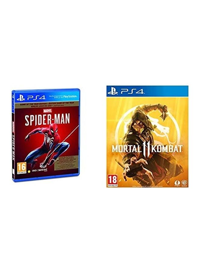 Spider-Man And Mortal Kombat 11 - PS4/PS5