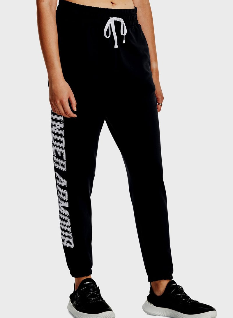 Rival Terry Graphic Joggers