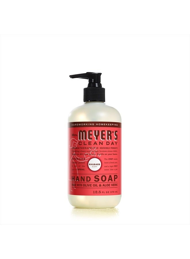 Hand Soap, Made with Essential Oils, Biodegradable Formula, Rhubarb, 12.5 fl. oz