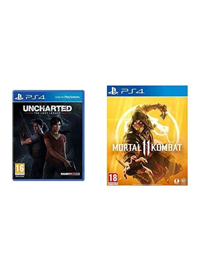 Uncharted The Lost Legacy and Mortal Kombat 11 - PS4/PS5