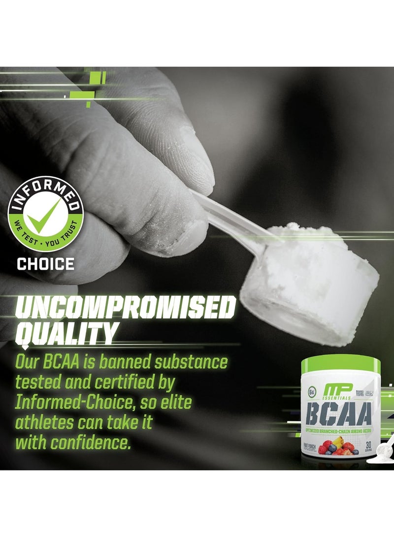 MusclePharm Essentials BCAA 258g Fruit Punch 30 Serving