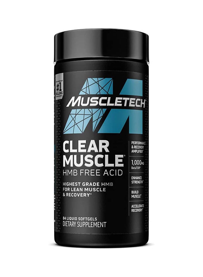Clear Muscle 84 Liquid Softgel