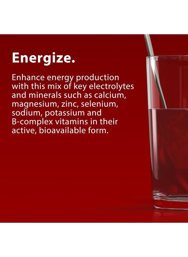 Electrolyte Supreme - Broad Spectrum of Electrolytes + Trace Minerals - 60 Servings (60 Servings Jar, Fruit Punch)