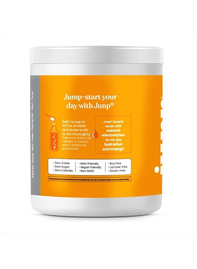 Hydration Electrolyte Powder, Electrolytes Drink Mix, Hydration Mix, Sugar Free, Gluten Free, 0 Calories, 0 Carbs, Keto Friendly, Kosher, 90 Servings. (Orange)