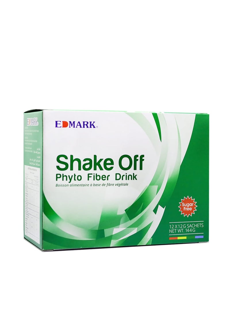 Shake Off Phyto Fiber Drink 12 x 12G (144g) Sugar Free