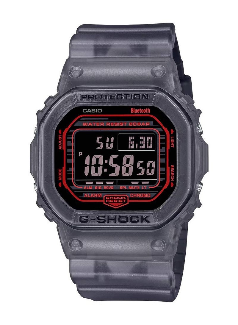 G-Shock Digital Bluetooth Resin Band Watch DW-B5600G-1