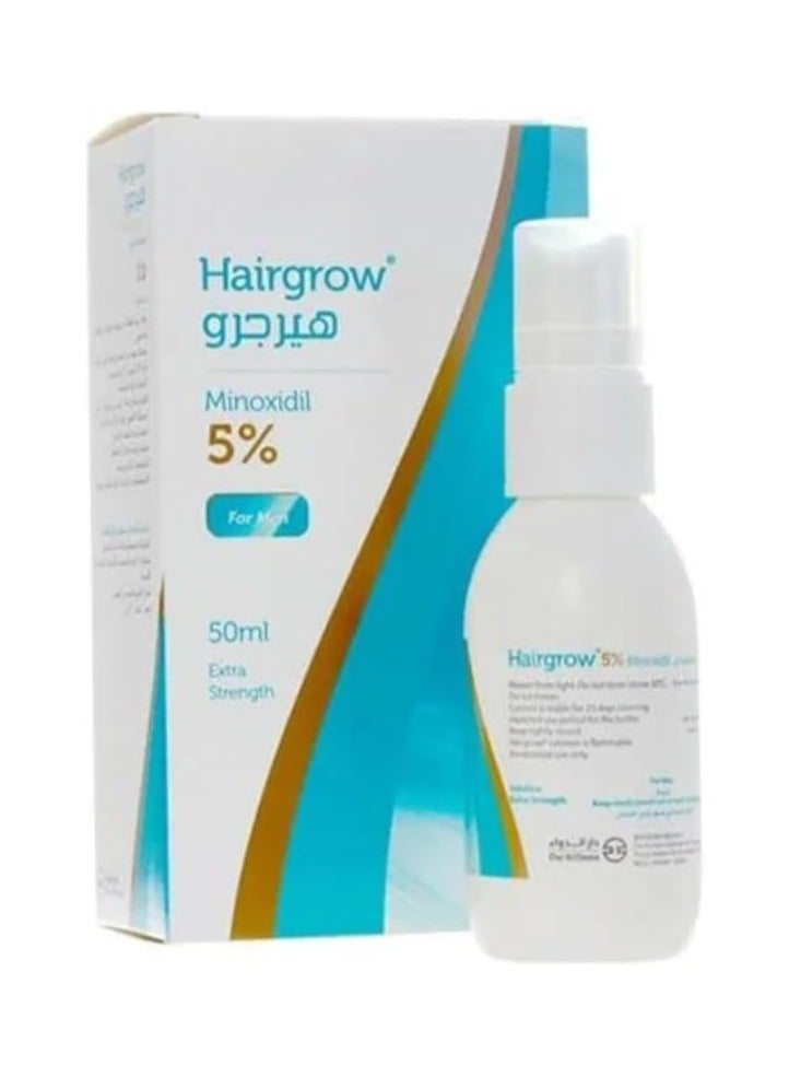 Hair Grow 5 Minoxidil, 50 ml Pack of 4