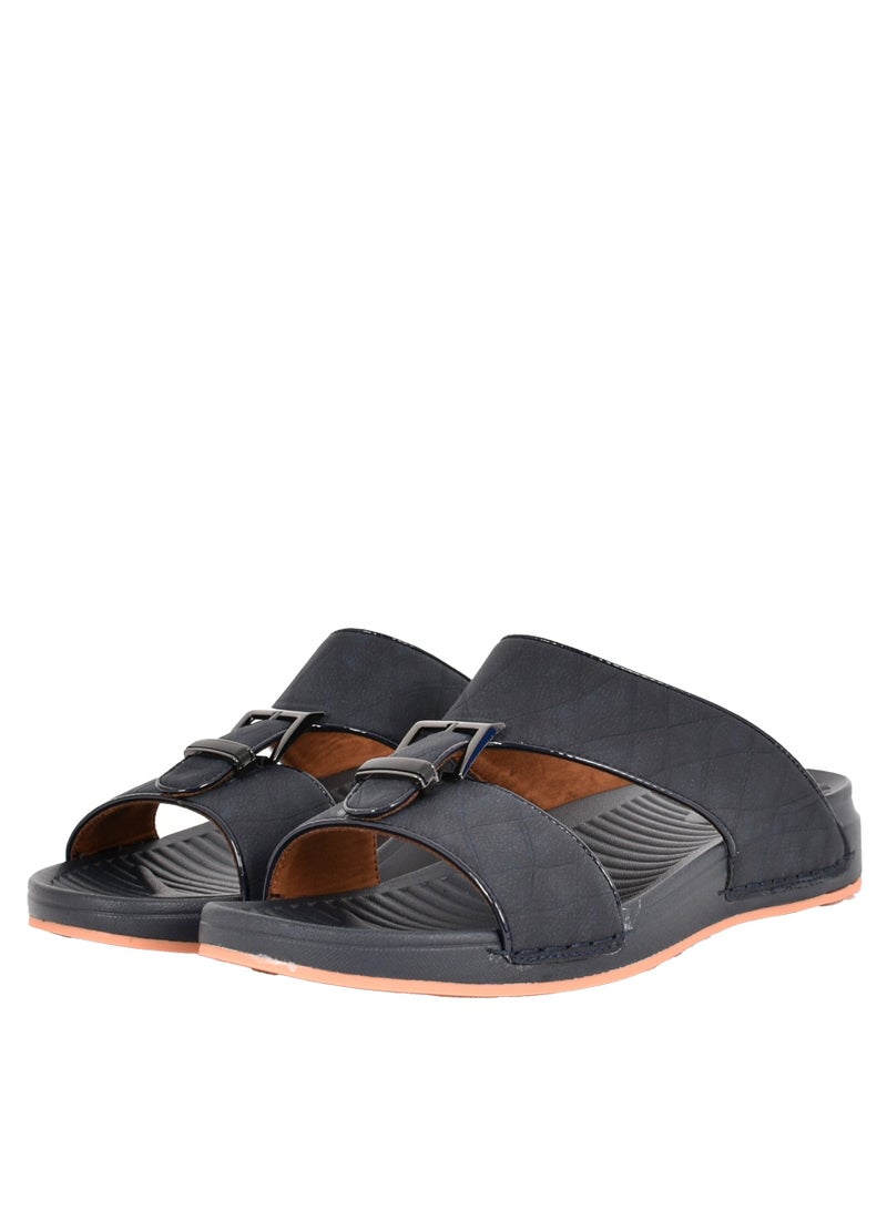 Mens  Stylish Navy Arabic Sandals