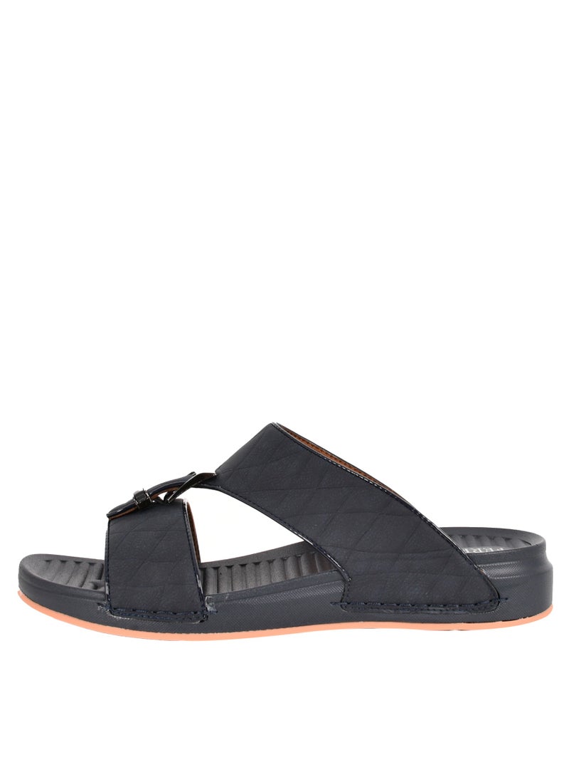 Mens  Stylish Navy Arabic Sandals