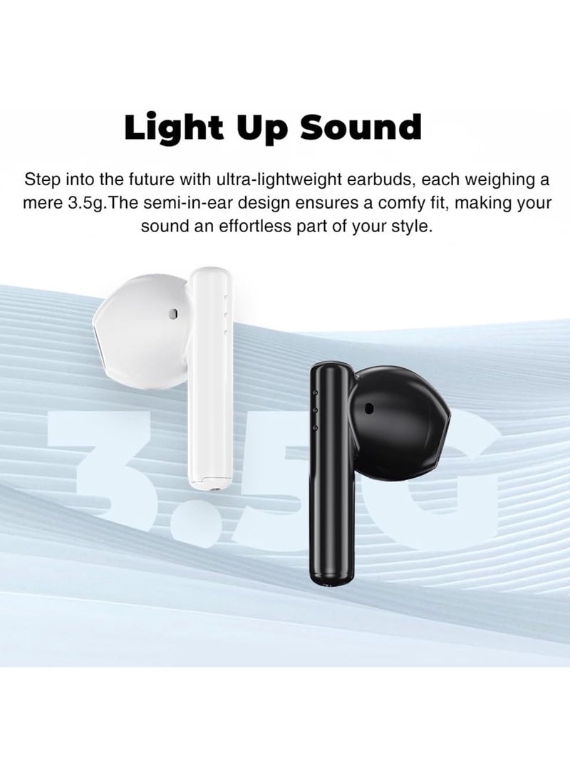 Black Shark Lucifer T9 With Low-Latency Gaming Mode, In-ear & Comfort Fit, Active Noise Cancellation and 40 Hours Battery Life, 5.3 Bluetooth - Yellow