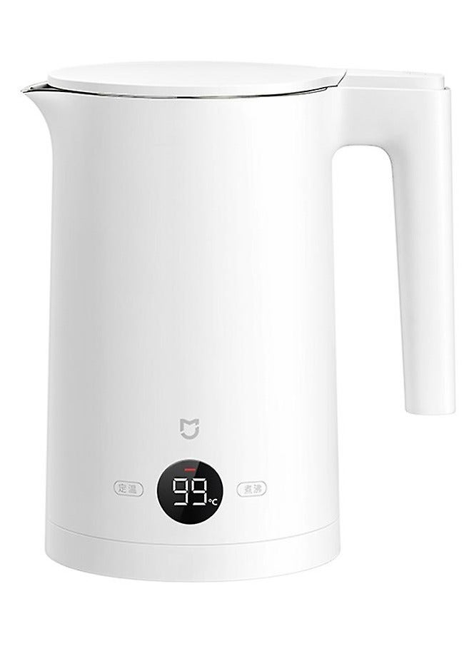 MIJIA Constant Temperature Electric Kettle P1 Quiet Edition Temperature Display 1800W High Power 304 Stainless Teapots 1.5 L 1800 W MJJYSH02YM White