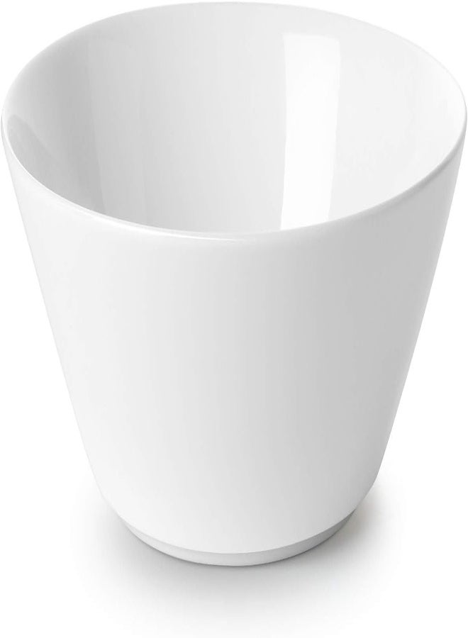 Dowan 2 Quart Porcelain Serving/Mixing Bowls, Pack Of 4, White