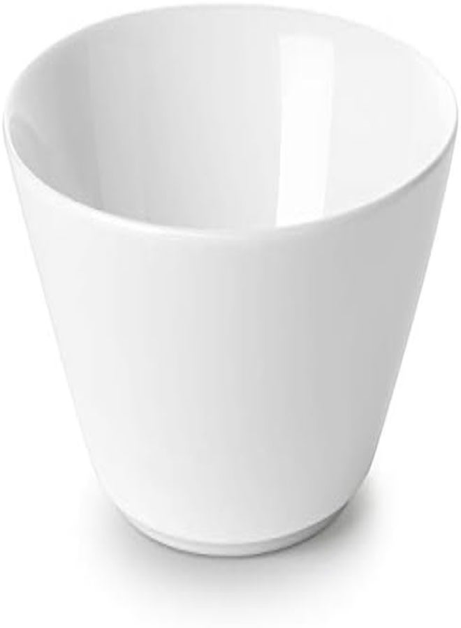 Dowan 2 Quart Porcelain Serving/Mixing Bowls, Pack Of 4, White