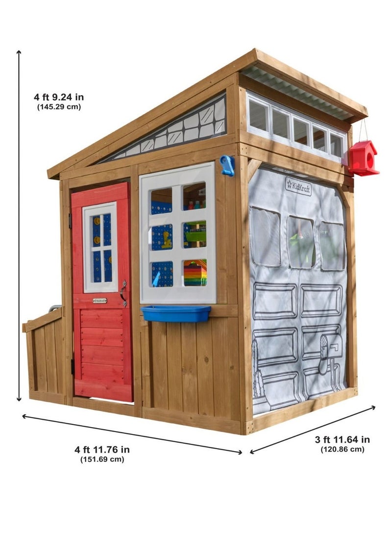 Kidkraft Hobby Workshop Wooden Playhouse