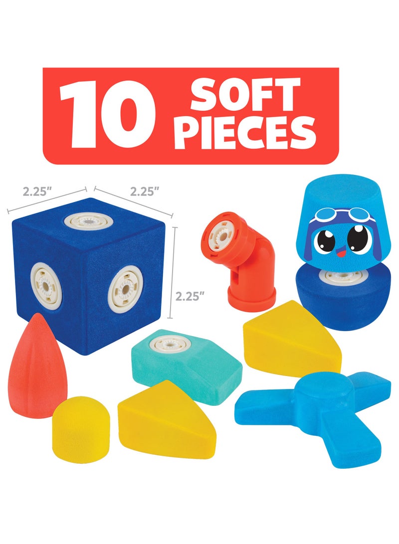 BLOCKAROO MAGNETIC FOAM BLOCKS -SMALL -PLANE