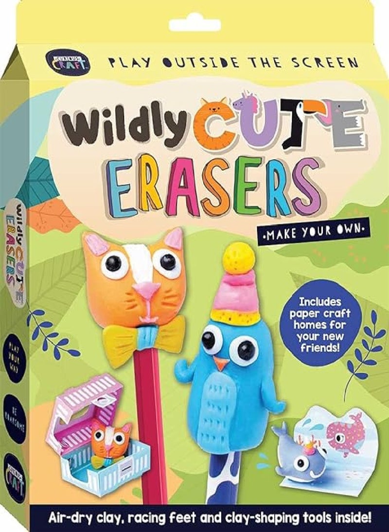 Hinkler Curious Craft Make Your Own Wildly Cute Erasers