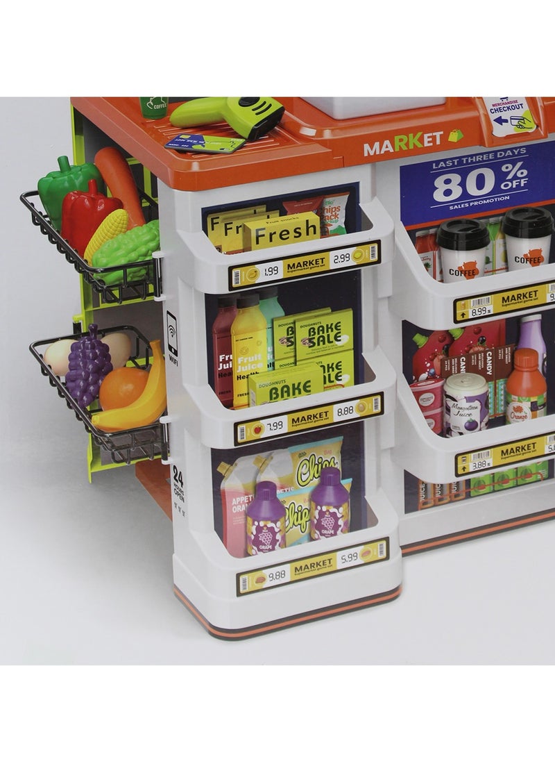 Mini Home Supermarket Set Toy for Kids