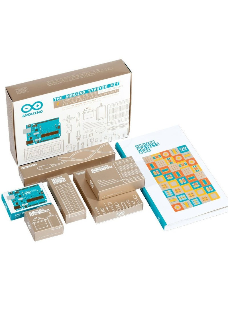 Arduino Starter Kit For Beginner K000007 With English projects book