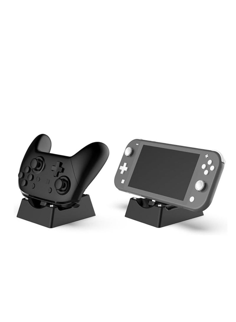 Nintendo Switch Charging Stand, ABS Plastic, Dual USB C Ports, Charges Two Controllers Simultaneously, Compact Design
