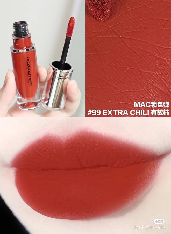 M·A·C Locked Ki**ss Ink 24HR Lipcolour EXTRA CHILI 99 4ml