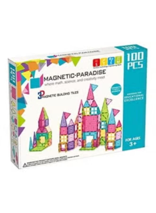MAG0040 Magnetic Building Tiles Toys 3+ Years